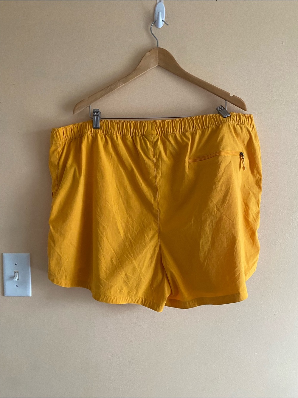 The North Face Class V Shorts Women 3X Yellow Quick Dry Hiking Performance Nylon - Picture 3 of 14